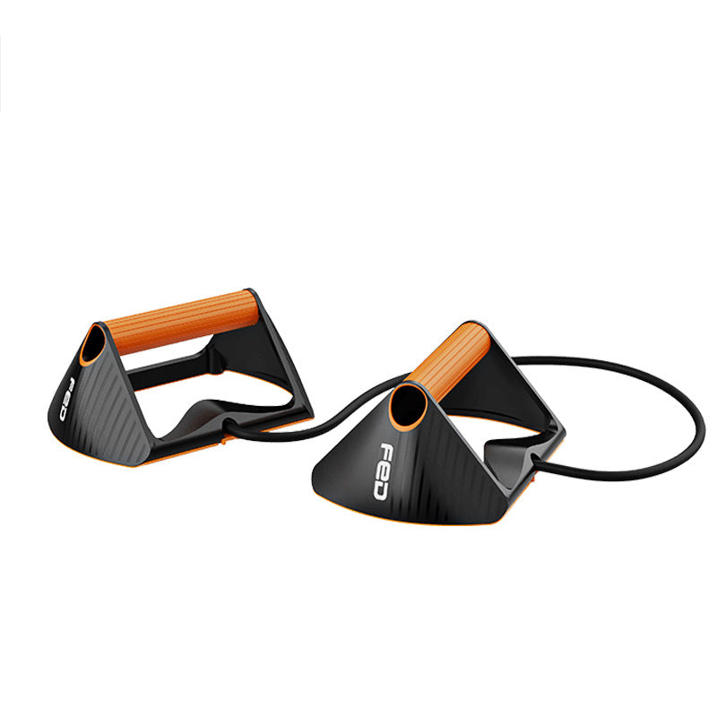 Push Up Paralettes with resistance band