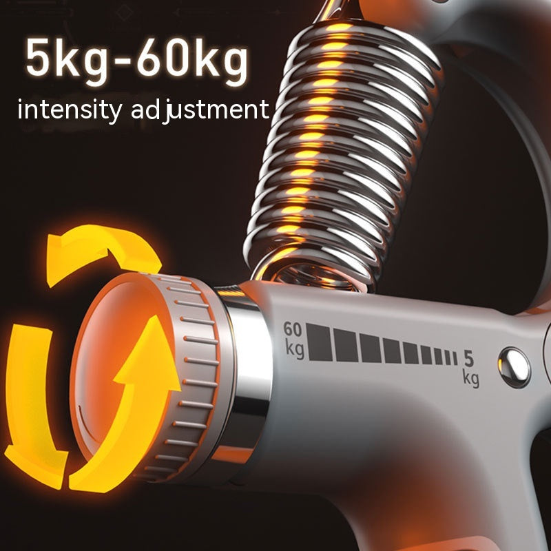 Premium Spring Grip Strengthener With Counter