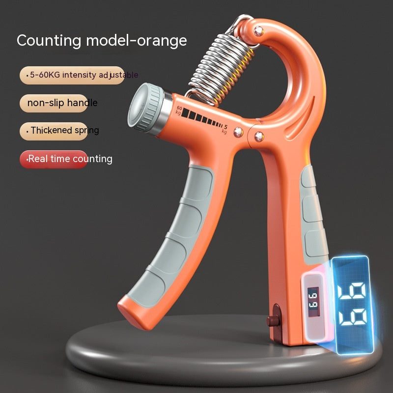 Premium Spring Grip Strengthener With Counter