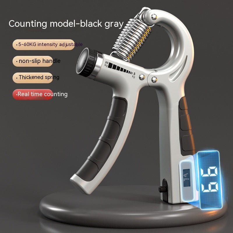 Premium Spring Grip Strengthener With Counter