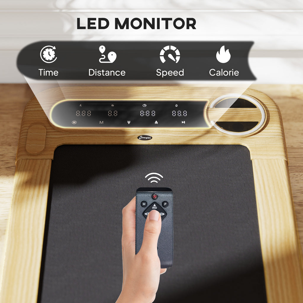 Premium Wooden 2.5 HP Walking pad