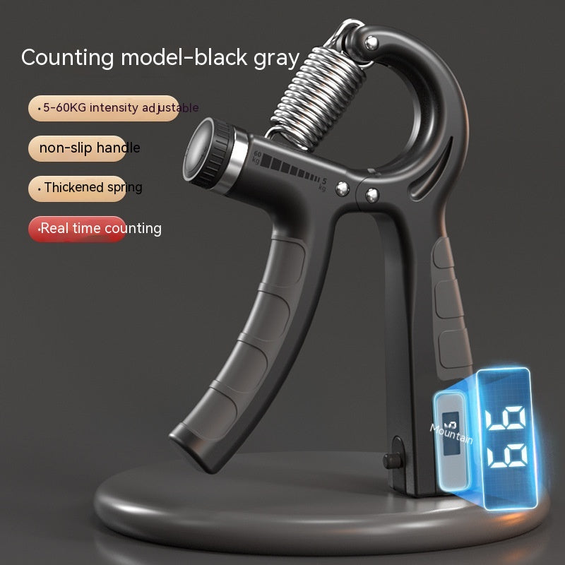 Premium Spring Grip Strengthener With Counter