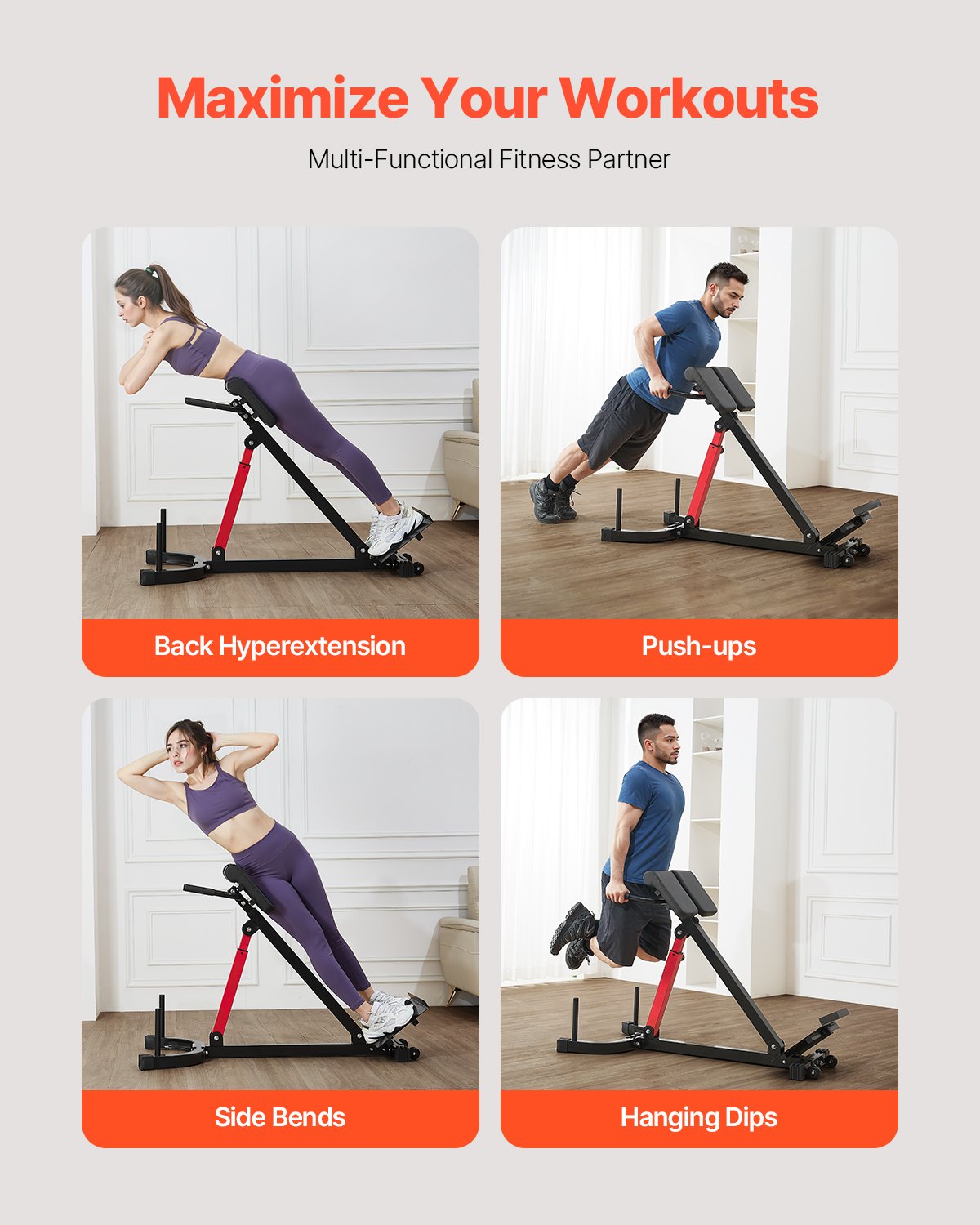 Evolved 350 Lbs Roman Hyperextension Bench