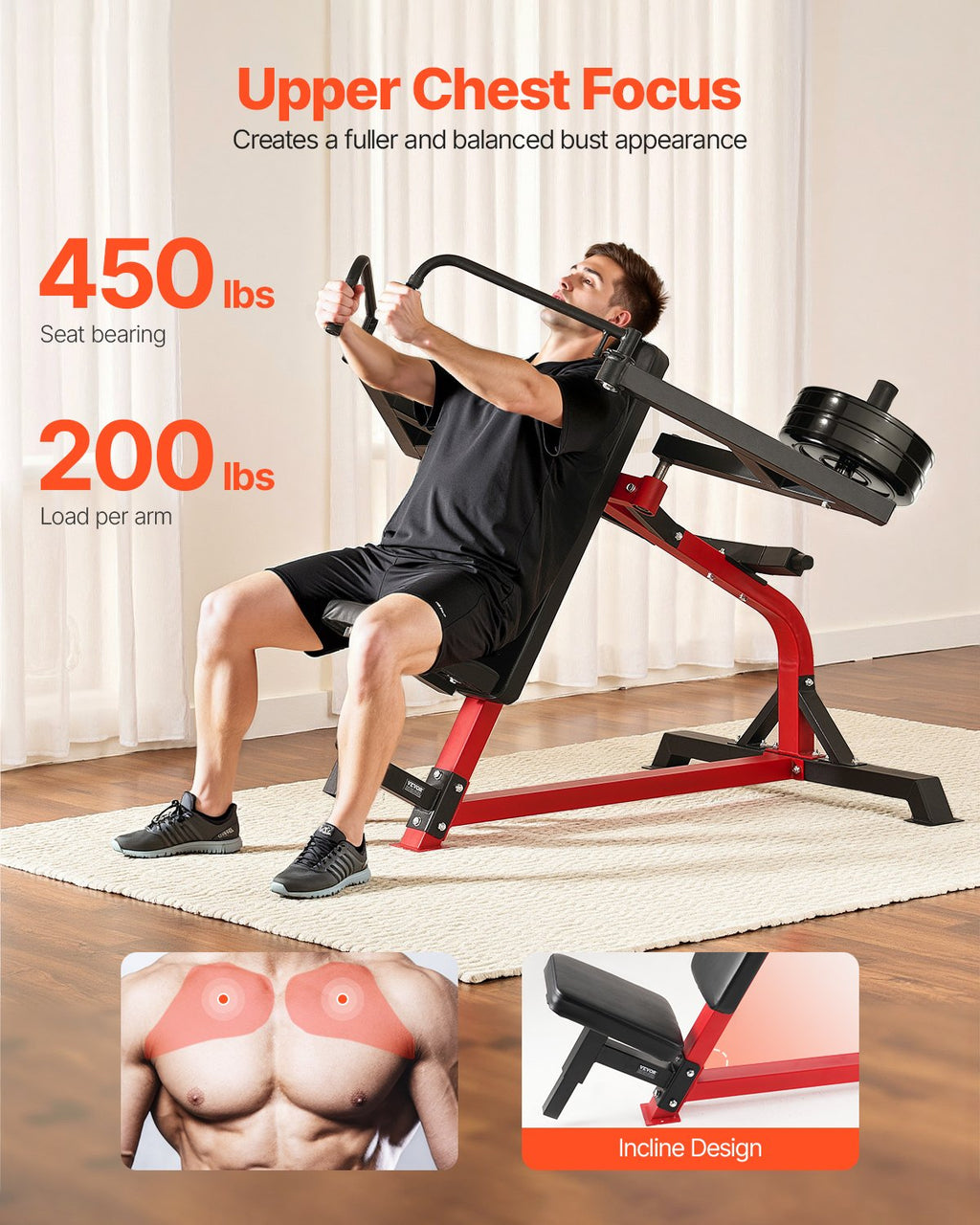 Evolved Incline Chest Fly And Rear Delt Fly Machine
