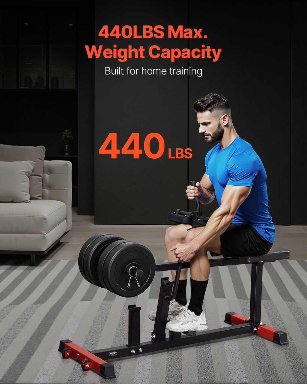 Evolved 440 LBS Seated Calf Machine