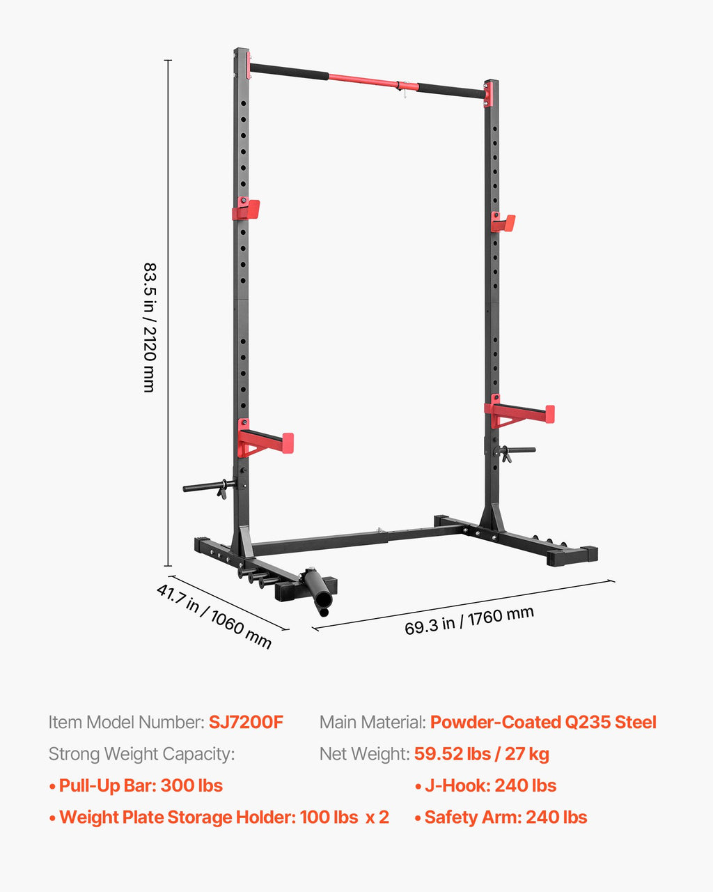 Evolved adjustable Power Cage