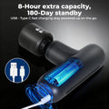 Massage Gun With Hot/Cold Attachment