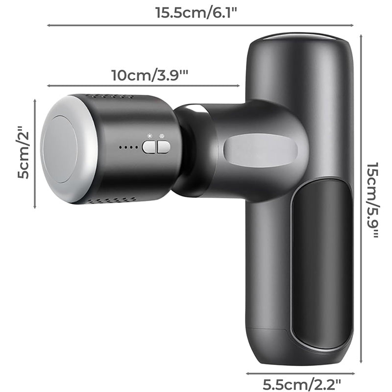 Massage Gun With Hot/Cold Attachment