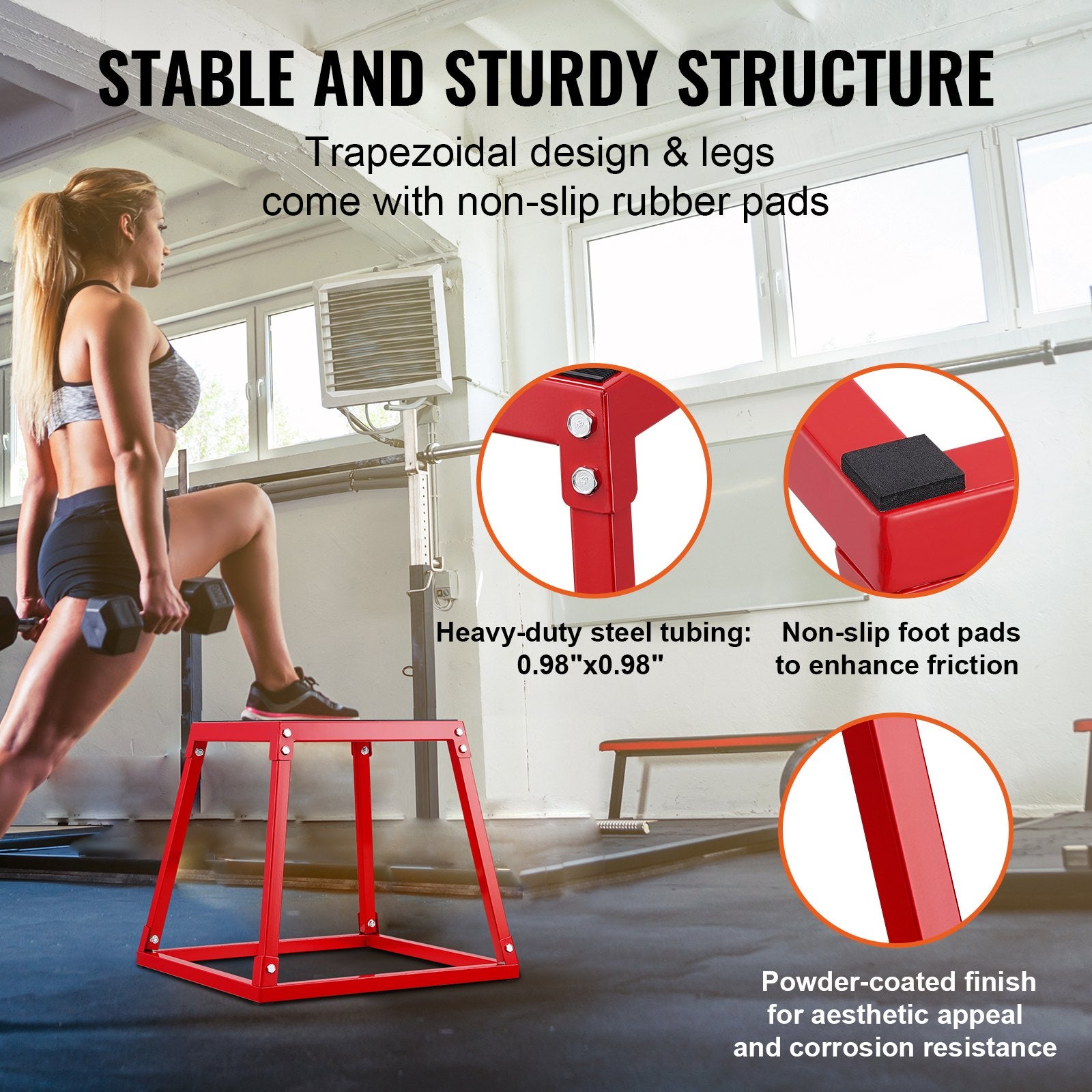 Plyometric Jump Box Set 12/18/24/30 Inch